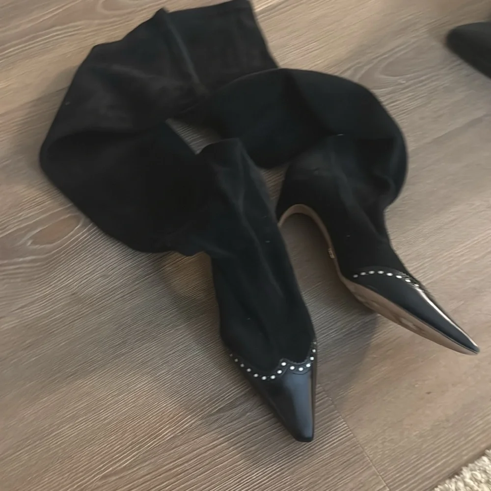 New Dior SPECTADIOR stretch suede over the knee boots